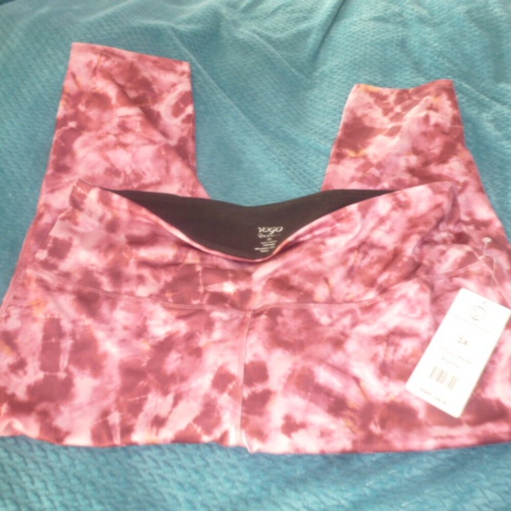 🧘‍♀️ NEW NWT VOGO Athletica Capri Yoga Leggings – Size 3X